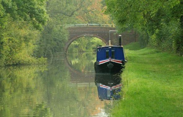 Image for article Travel the UK by narrowboat